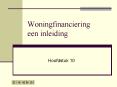 Woningfinanciering een inleiding PowerPoint PPT Presentation