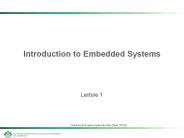 Introduction to Embedded Systems
