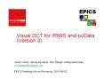 Visual DCT for IRMIS and pvData (Version 3) PowerPoint PPT Presentation