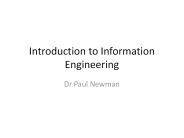 Introduction to Information Engineering