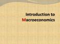 Introduction to Macroeconomics PowerPoint PPT Presentation