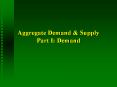Aggregate Demand PowerPoint PPT Presentation