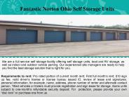 Self Storage Facility Norton Ohio