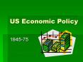 US Economic Policy PowerPoint PPT Presentation