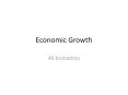 Economic%20Growth PowerPoint PPT Presentation