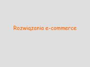 Rozwiazania e-commerce