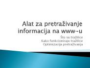 Alat za pretra