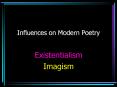 Influences on Modern Poetry PowerPoint PPT Presentation
