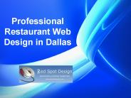 Professional Restaurant Web Design in Dallas
