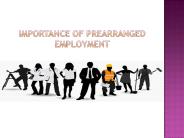 Importance of Prearranged Employment in Canada Immigration