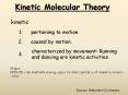 Kinetic Molecular Theory PowerPoint PPT Presentation