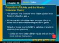Properties of Solids and the Kinetic-Molecular Theory PowerPoint PPT Presentation