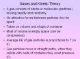 Gases and Kinetic Theory PowerPoint PPT Presentation
