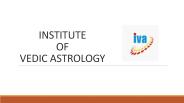Institute Of Vadic Astrology