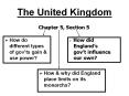 The United Kingdom PowerPoint PPT Presentation