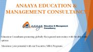 Education Consultants | Executive MBA Programs