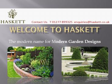 Landscape Modern Garden Design in Essex - Haskett