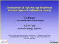 Development of High-Average-Brightness Sources (Injectors, Cathodes PowerPoint PPT Presentation