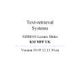 Text-retrieval%20Systems PowerPoint PPT Presentation