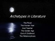 Archetypes in Literature