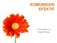 KOMUNIKASI EFEKTIF