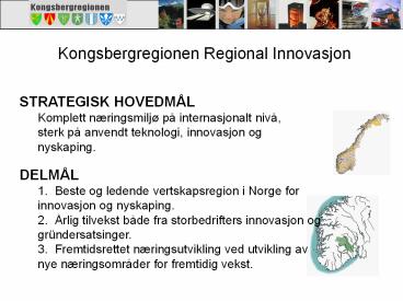 Kongsbergregionen Regional Innovasjon .
