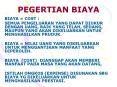 PEGERTIAN BIAYA PowerPoint PPT Presentation