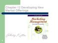 Chapter 12 Developing New Market Offerings PowerPoint PPT Presentation