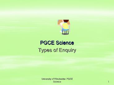 PGCE Science
