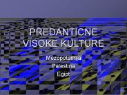 PREDANTICNE VISOKE KULTURE