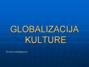 GLOBALIZACIJA KULTURE