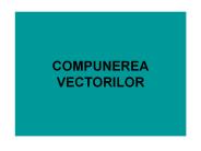 COMPUNEREA VECTORILOR