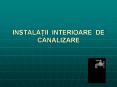 INSTALATII INTERIOARE DE CANALIZARE PowerPoint PPT Presentation