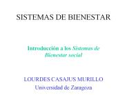 SISTEMAS DE BIENESTAR