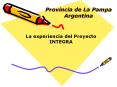 Provincia de La Pampa Argentina PowerPoint PPT Presentation