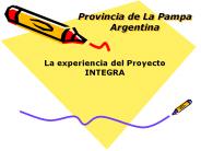 Provincia de La Pampa Argentina