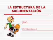 LA ESTRUCTURA DE LA ARGUMENTACI