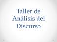 Taller de An PowerPoint PPT Presentation