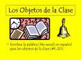 Los Objetos de la Clase PowerPoint PPT Presentation