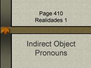 Page 410 Realidades 1