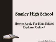 How to Apply For High School Diploma Online?