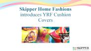YRF Cushion Covers by Skipper Home Fashions