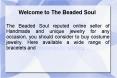 The Beaded Soul reputed online shop to buy handmade Rhinestone jewelry