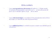 E) La verdad 1