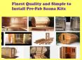 Finest Quality and Simple to Install Pre-Fab Sauna Kits PowerPoint PPT Presentation