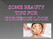 Some Beauty Tips For Glowing Skin