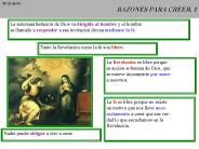 RAZONES PARA CREER, 1