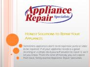 Refrigerator Repair Provo Ut