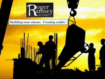 Roger Ramsey Building is a Leading Building Specialist in Waikato