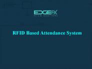 RFID based Attendance System